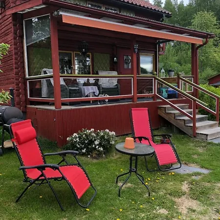 Mysigt Boende I Raettvik Med Utsikt Oever Siljan Exterior photo