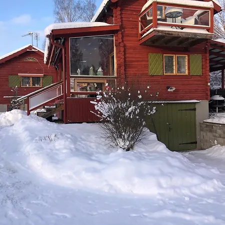 Mysigt Boende I Raettvik Med Utsikt Oever Siljan Exterior photo